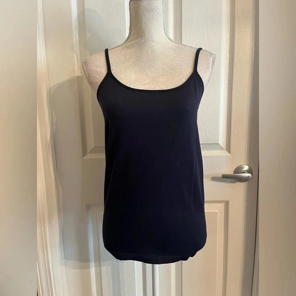 ✨‎ Cache Blue/Black Cheetah print colored loose fitting blouse with tie front. - Picture 7 of 15